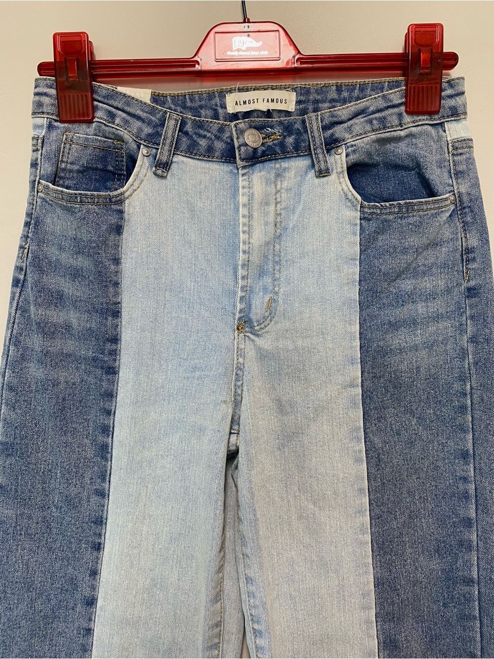 Almost Famous Dual-Toned Jeans
